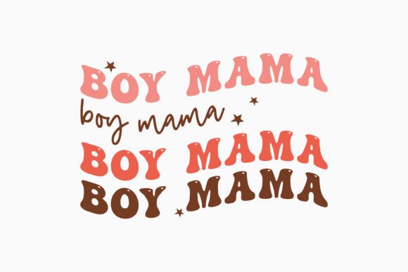Boy Mama: A Versatile Graphics Asset for Creative Crafts