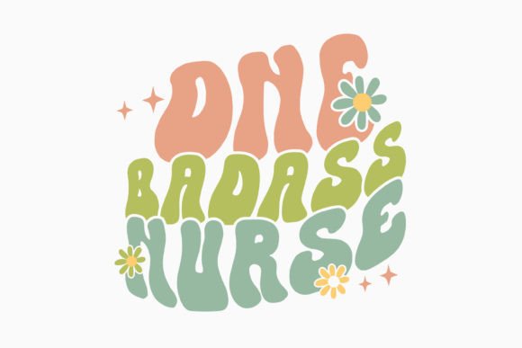 One Badass Nurse Retro SVG for Crafts & Graphics