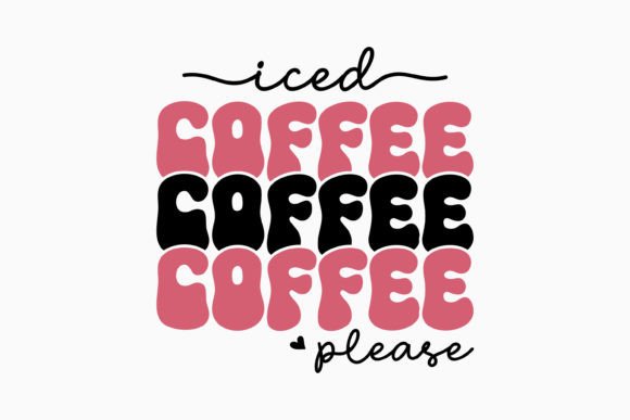 Retro Coffee Quote SVG for Local Business Graphics