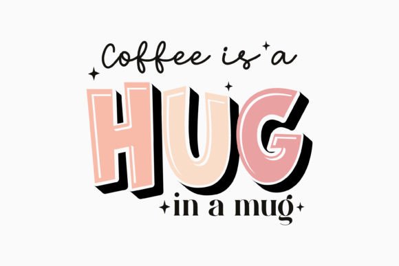 Retro Coffee Quotes SVG for Crafts and Graphics