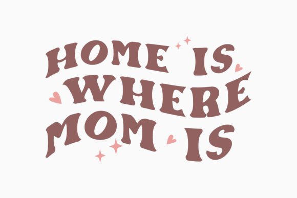 Retro Mothers Day Graphics: A Crafts Asset for Branding