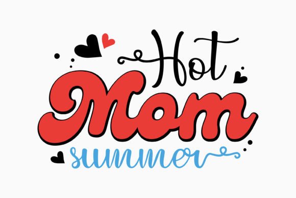 Retro Mothers Day Quote SVG for Crafts and Graphics
