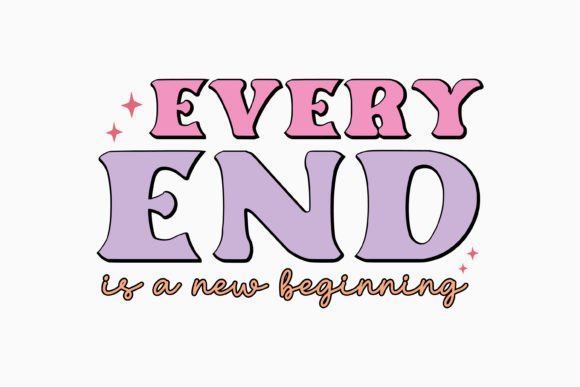 Retro Positive Quotes SVG for Crafts and Graphics