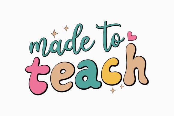Review of Made to Teach Retro Teacher SVG for Embroidery
