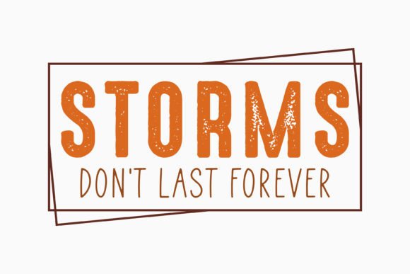 Storms Don't Last: A Crafty Graphics Boost for Mental Health